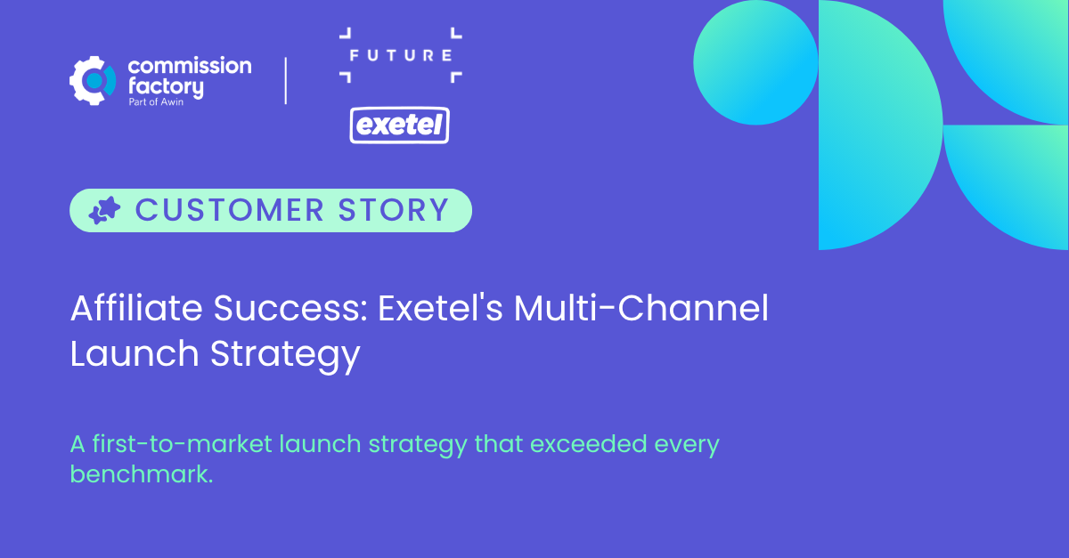 Exetel One Plan NBN launch timeline showing three-month competitive window and multi-channel affiliate marketing coordination across TechRadar, Tom's Guide, display, email, and affiliate networks.