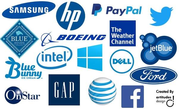 Examples of the Colour Blue in Marketing
