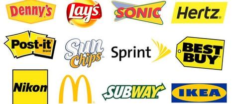 Examples of the Colour Yellow in Marketing