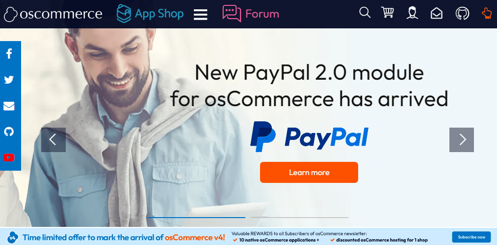 Selling Online on osCommerce